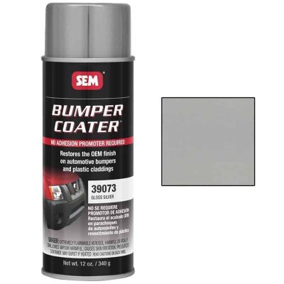 SEM Bumper Coater Paint Gloss Silver 39073