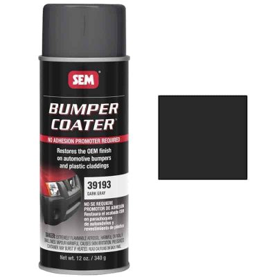 SEM Bumper Coater Paint Dark Grey 39193