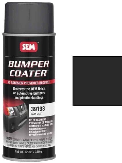 SEM Bumper Coater Paint Dark Grey 39193