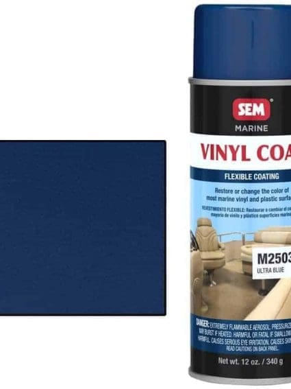 SEM Marine Vinyl Coat Ultra Blue Flexible Coating 25033