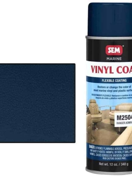 SEM Marine Vinyl Coat Ranger Admiral Blue Flexible Coating  25043