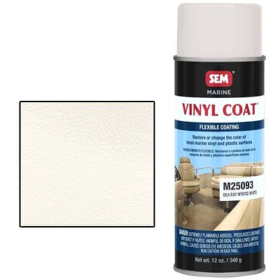 SEM Marine Vinyl Coat Sea Ray Mystic White Flexible Coating 25093