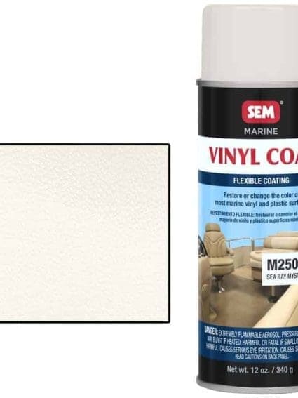 SEM Marine Vinyl Coat Sea Ray Mystic White Flexible Coating 25093