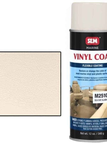 SEM Marine Vinyl Coat Sea Ray Alabaster Flexible Coating 25103