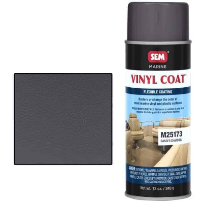 SEM Marine Vinyl Coat Ranger Charcoal Flexible Coating 25173