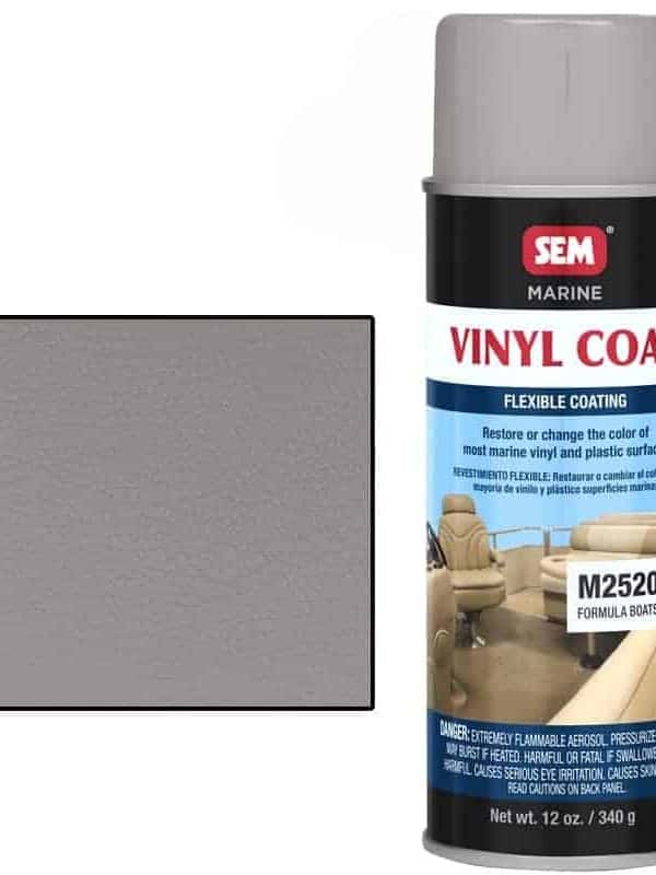 SEM Marine Vinyl Coat Formula Boats Grey Flexible Coating 25203