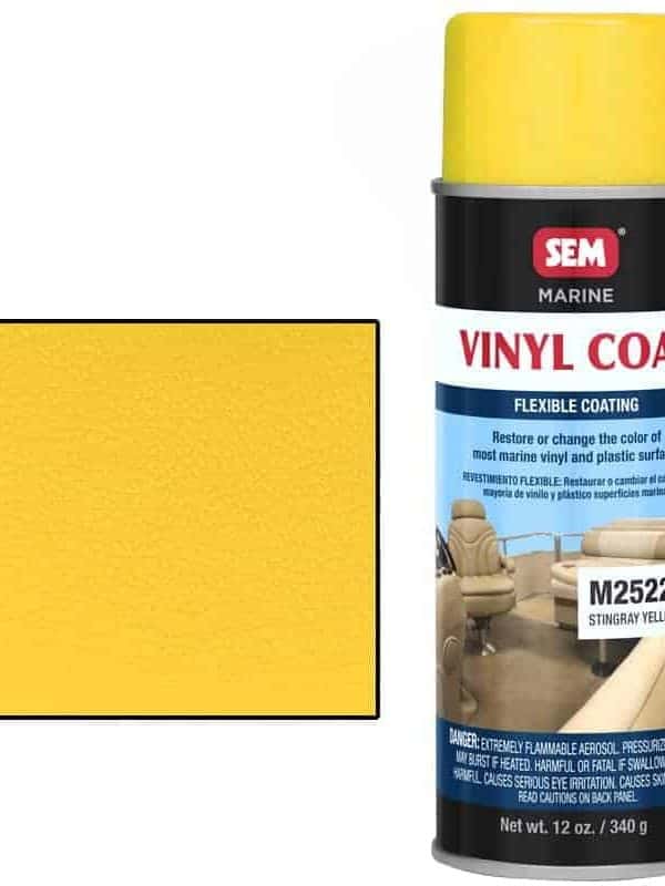 SEM Marine Vinyl Coat Stingray Yellow Flexible Coating 25223