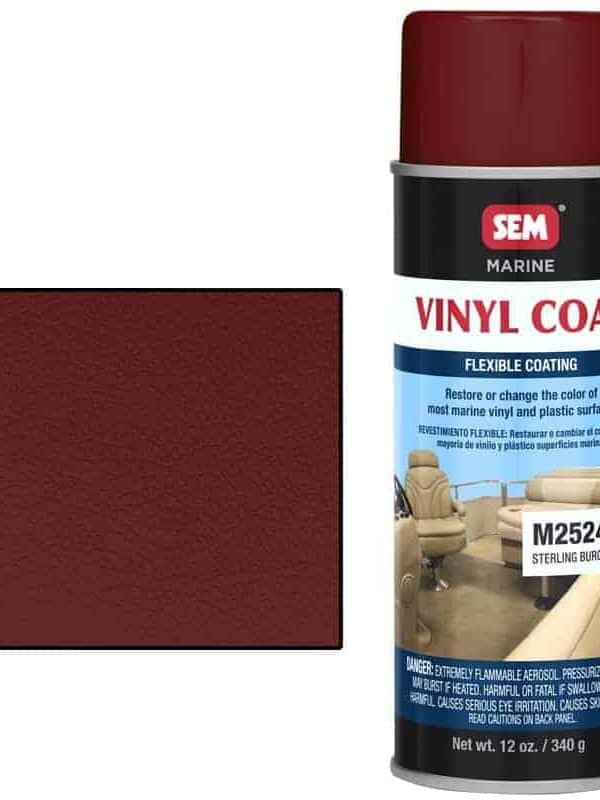 SEM Marine Vinyl Coat Sterling Burgundy Flexible Coating 25243