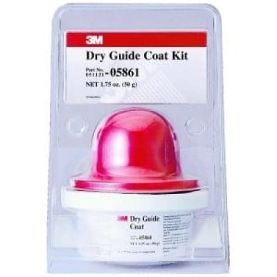 3M Dry Guide Coat and Applicator Kit, 05861, grey, 1.76 oz. (50 g)