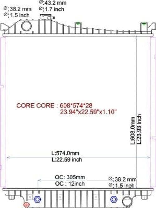 RAD2952 Radiator
