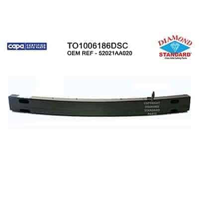 TO1006186DSC Front Bumper Impact Bar