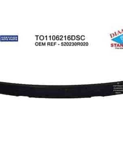 TO1106216DSC Rear Bumper Impact Bar