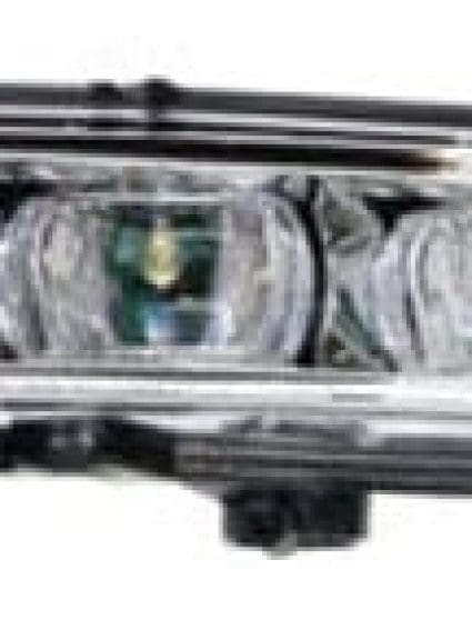 CH2592151C Front Light Fog Lamp Assembly Bumper