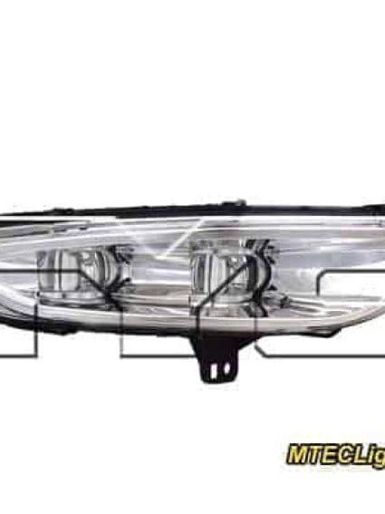 CH2593150 Passenger Side Front Light Fog Lamp Assembly