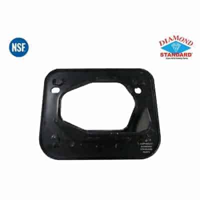 FO1066192DSN Front Bumper Bracket Impact Bar Driver Side