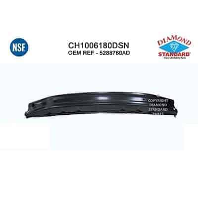 CH1006180N Front Bumper Impact Bar