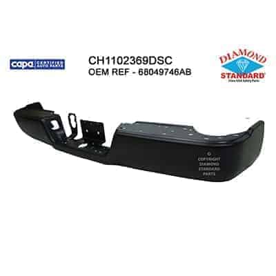 CH1102369DSC Rear Bumper Face Bar