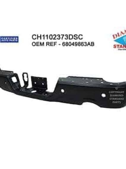 CH1102373DSC Rear Bumper Face Bar