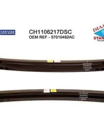 CH1106217DSC Rear Bumper Cover Rebar Reinforcement