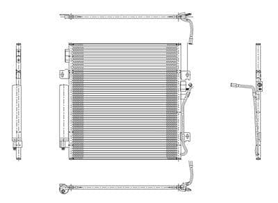 CND3683 Cooling System A/C Condenser