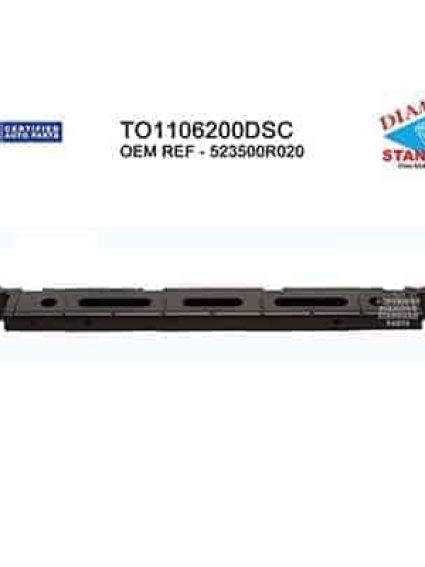 TO1106200DSC Rear Bumper Impact Bar