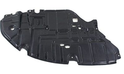 LX1228138C Front Bumper Under Car Shield Driver Side