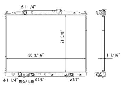 RAD13065 Radiator