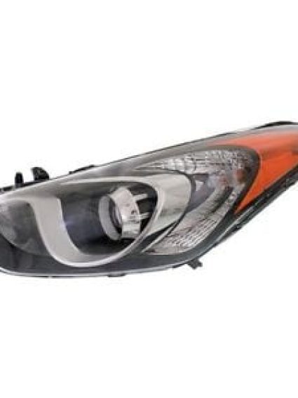 HY2502173C Driver Side Headlight Assembly