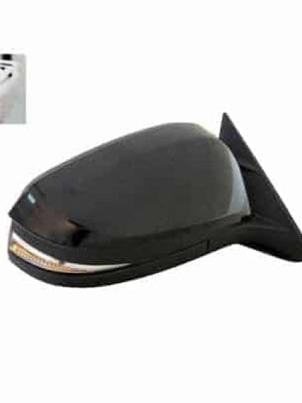 TO1321317C Passenger Side Power Mirror
