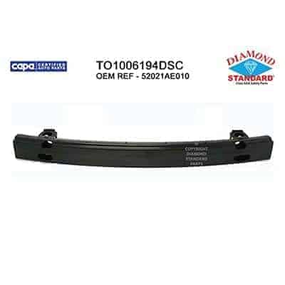 TO1006194DSC Front Bumper Impact Bar