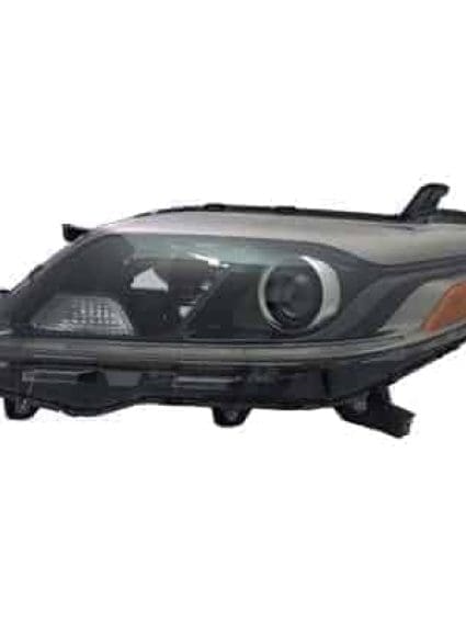 TO2502231C Driver Side Headlight Assembly