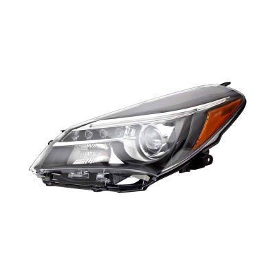 TO2518151C Driver Side Headlight Lens and Housing