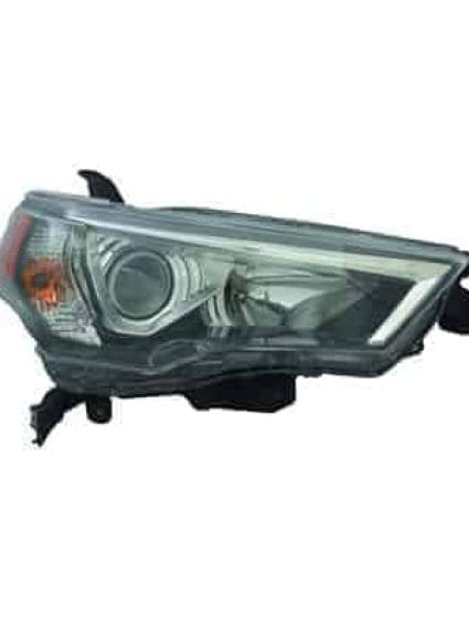 TO2519150C Passenger Side Headlight Lens and Housing