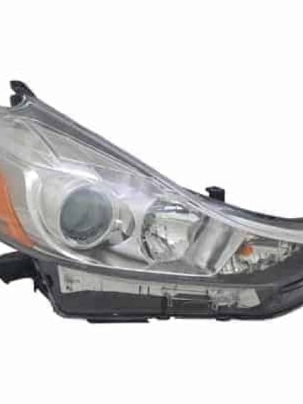 TO2519152C Passenger Side Headlight Lens and Housing