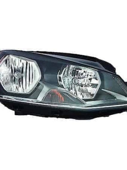 VW2503127C Passenger Side Headlight Assembly