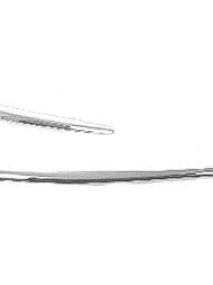 gm1046101 Driver Side Front Bumper Cover Molding