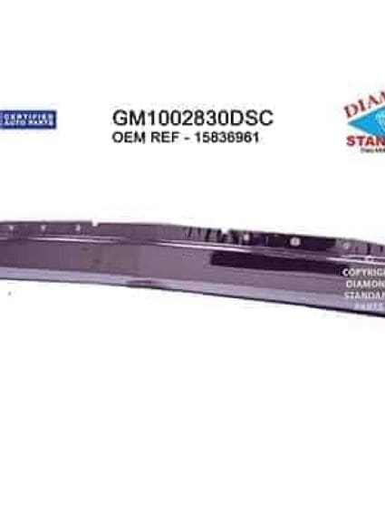 GM1002830DSC Front Bumper Face Bar