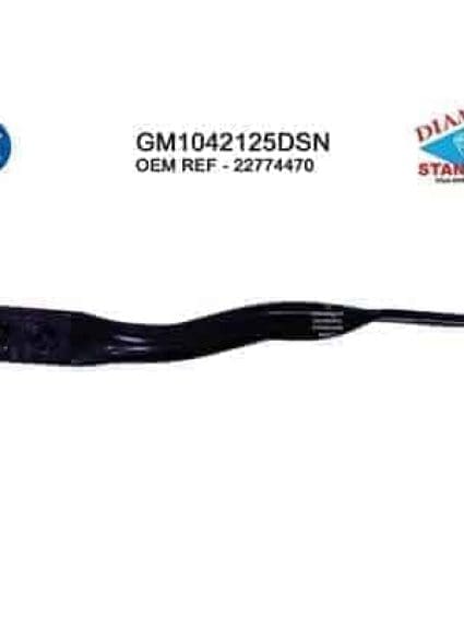 GM1042125C Front Bumper Bracket Face Bar Brace Driver Side