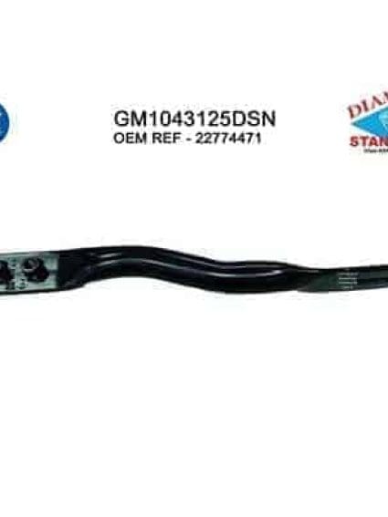 GM1043125C Front Bumper Bracket Face Bar Brace Passenger Side