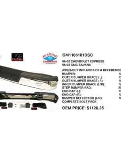 GM1103101DSC Rear Bumper Step Assembly