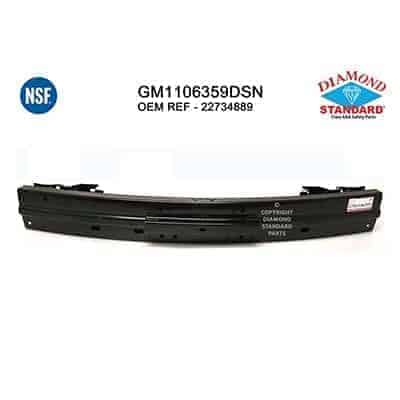 GM1106359DSN Rear Bumper Cover Rebar Reinforcement