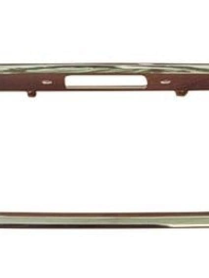 GM1168100 Rear Bumper License Plate Frame