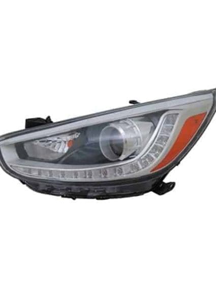 HY2502191C Driver Side Headlight Assembly