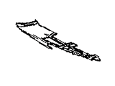 LX1038121 Front Bumper Insert Driver Side