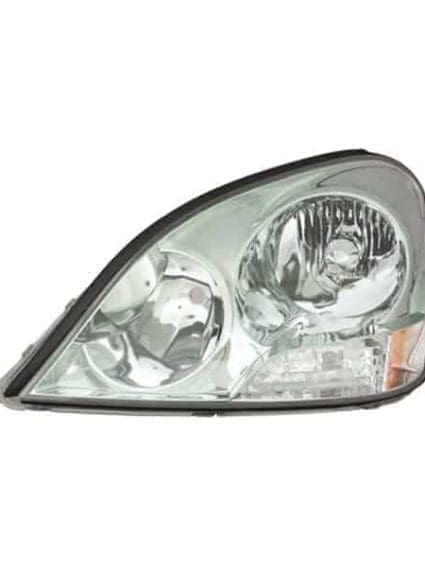 LX2518105 Front Light Headlight Lamp Lens & Housing