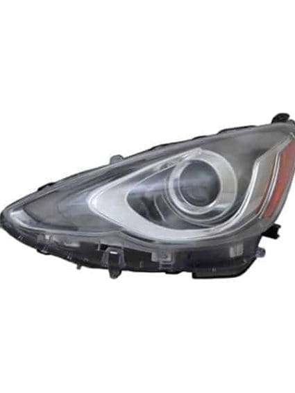 TO2502236C Driver Side Headlight Assembly