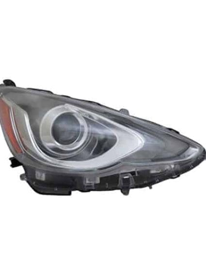 TO2503236C Passenger Side Headlight Assembly