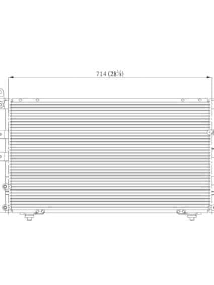 CNDDPI3042 Cooling System A/C Condenser