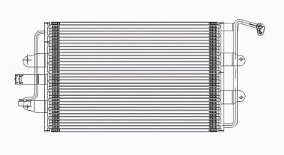 CND40185 Front A/C Condenser