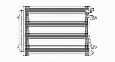 CNDDPI3493 Front A/C Condenser